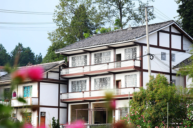 湄潭縣興隆鎮(zhèn)龍鳳村田家溝一隅。顧蘭云 攝
