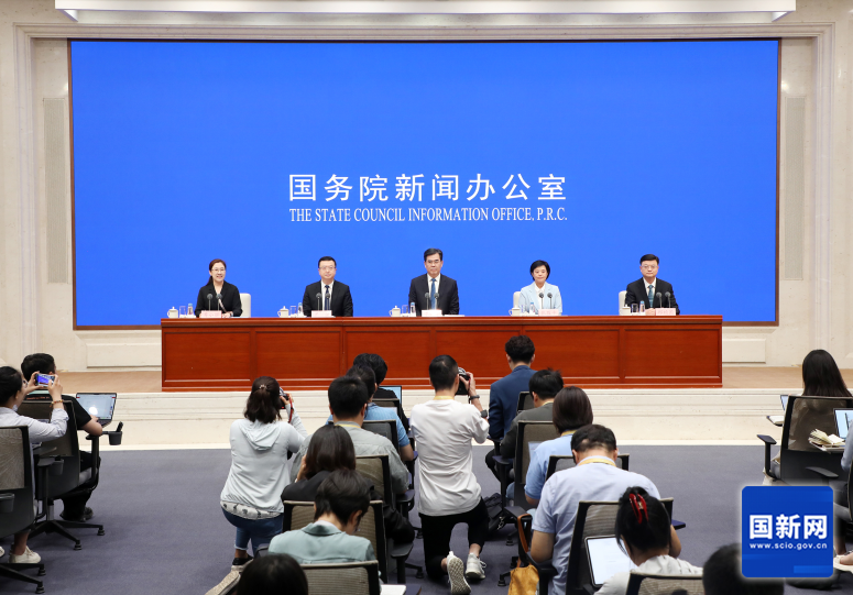 新聞發(fā)布會(huì)現(xiàn)場。趙一帆攝