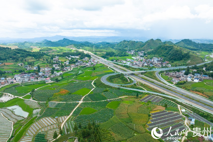 航拍蔬菜種植基地。人民網(wǎng) 陽(yáng)茜攝
