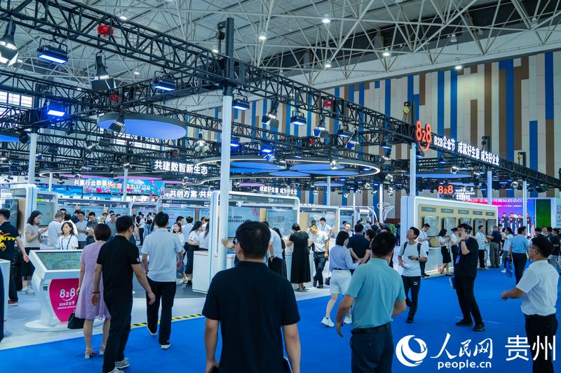 2、2024數(shù)博會(huì)共吸引400余家展商參展。人民網(wǎng) 陽(yáng)茜攝.jpg