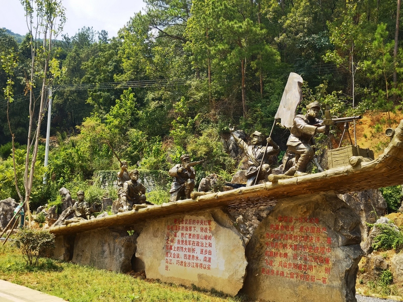 后山鎮(zhèn)幸福村一角