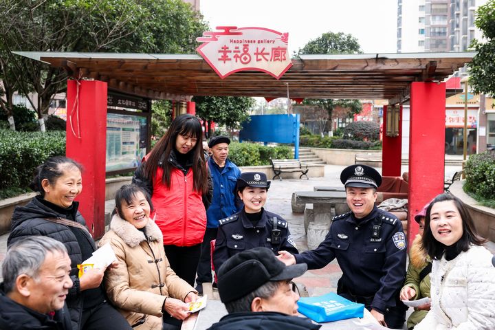 幸福長廊。蔣明勇攝