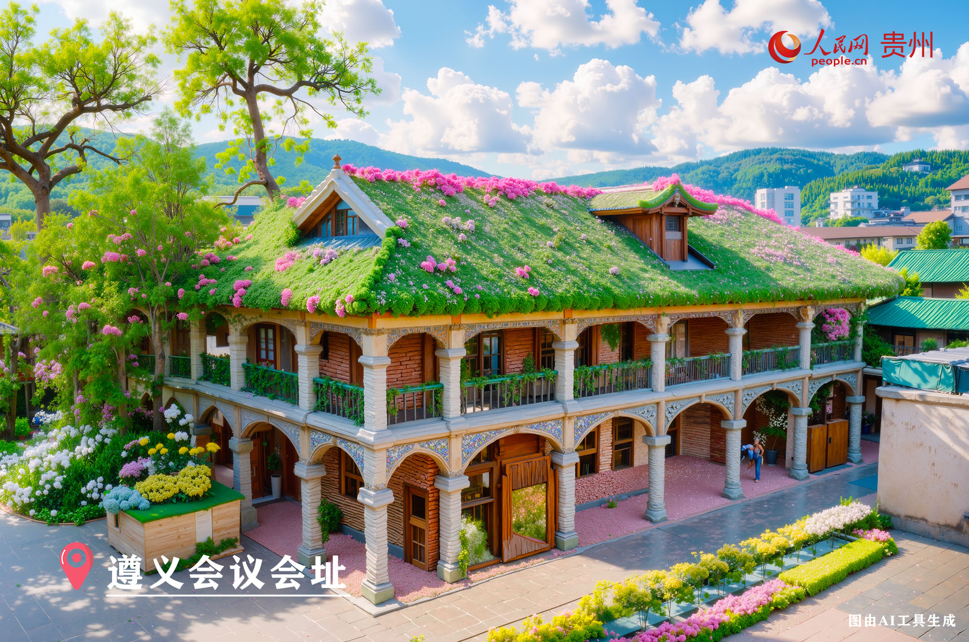 遵義會(huì)議會(huì)址，系全國(guó)重點(diǎn)文物保護(hù)單位，屬國(guó)家AAAA級(jí)景區(qū)遵義會(huì)議紀(jì)念館的最核心部分，是具有偉大歷史意義的遵義會(huì)議召開的地方，位于貴州省遵義市紅花崗區(qū)子尹路96號(hào)。