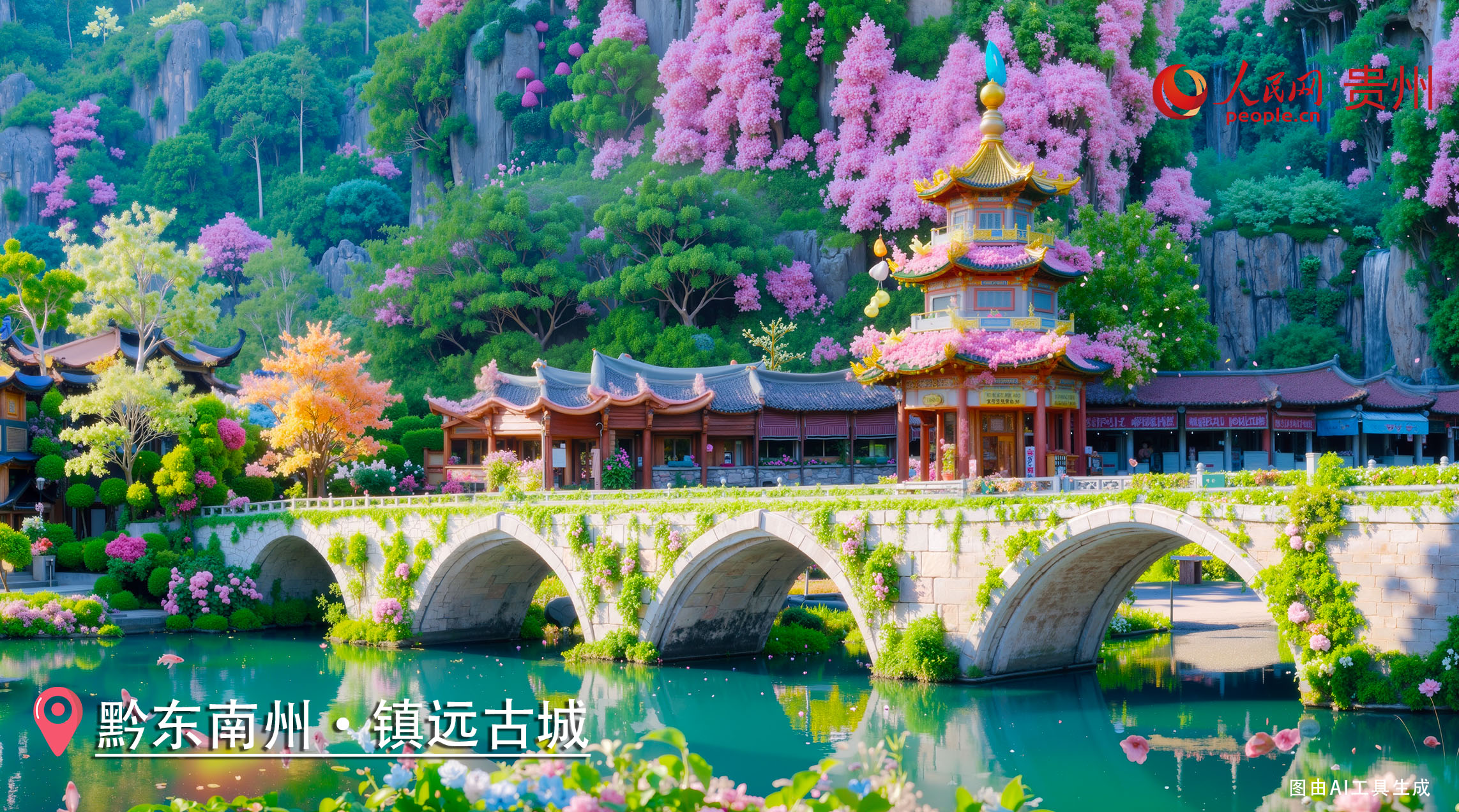 鎮(zhèn)遠(yuǎn)古城。