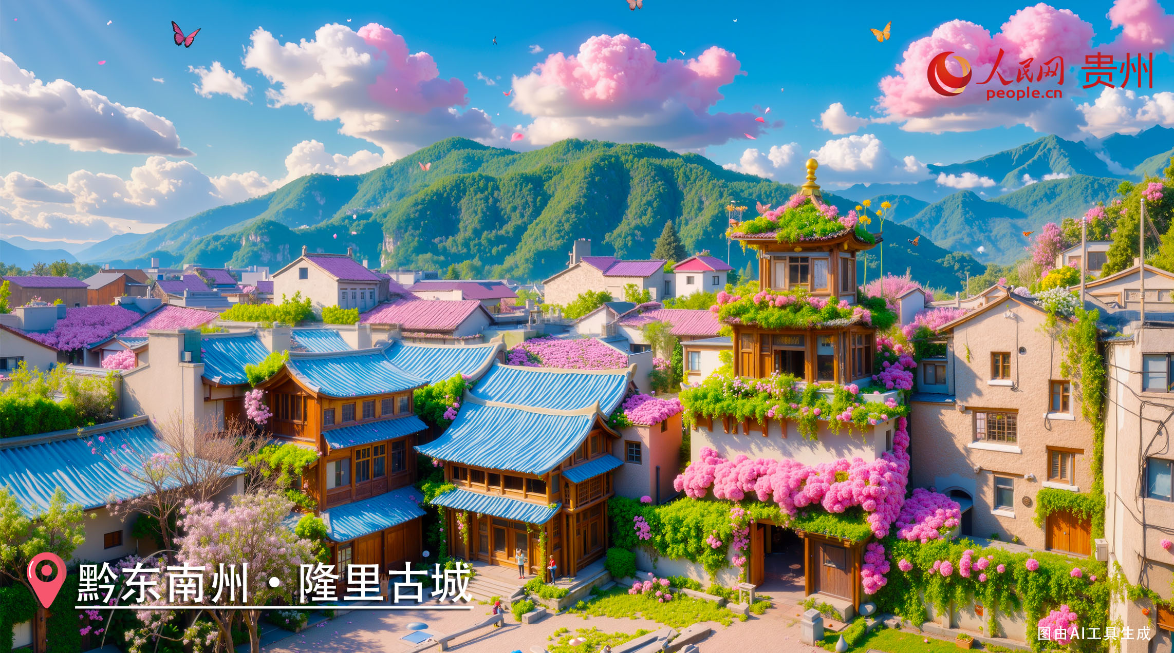 隆里古城。