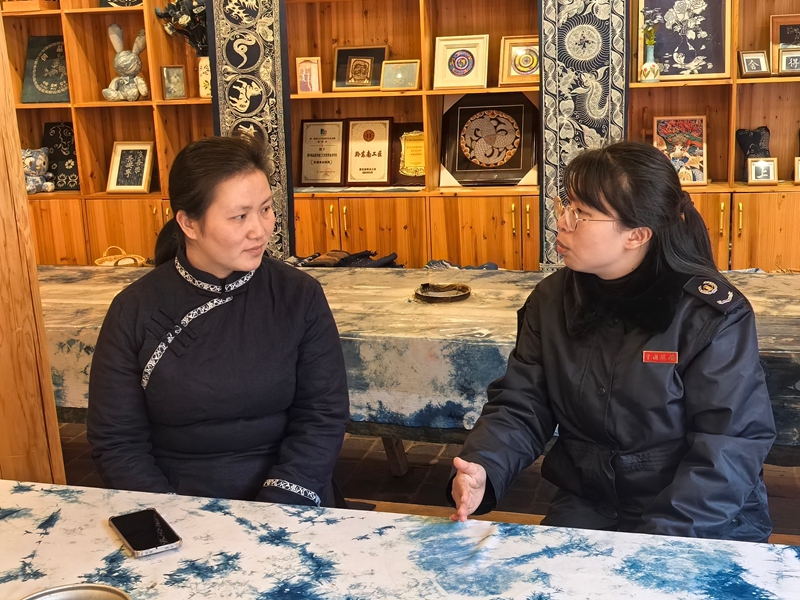 稅惠春風(fēng)入侗寨。黎平縣稅務(wù)局供圖